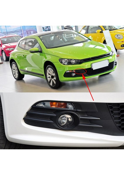 Araba Ön Tampon Römork Kanca Kapağı Çekme Kapağı Scirocco Mk3 08-14 1k8 807 241A (Yurt Dışından)