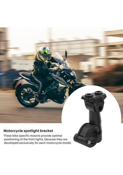 Motosiklet Spot Sabitleme Braketi Sis Lambası Montaj Braketi LED Yardımcı Lamba Braketi BMW-R1200GS F800GS/F700GS (Yurt Dışından)