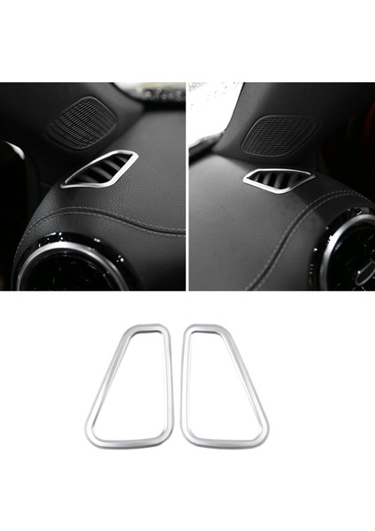 Mercedes Benz A Sınıfı Için W177 2018-2020 Krom Abs Yan Klima Havalandırma Çıkışı Kapak Trim Etiket (Yurt Dışından)
