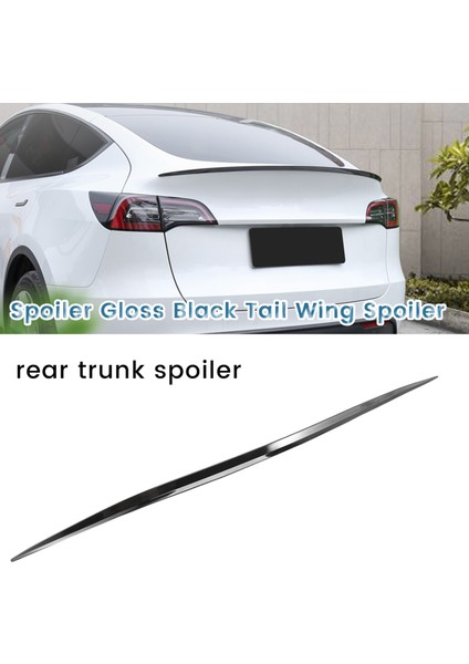 1.2 M Evrensel Çatı Spoiler Parlak Siyah Kuyruk Kanat Spoiler Arka Bagaj Spoiler Tesla Toyota Honda Mazda Bmw Benz (Yurt Dışından) fiyatları