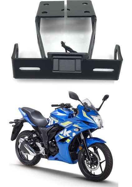 Suzukı Gixxer 150 250 Için SF250 2020 2021 2022 Plaka Tutucu Arka Kuyruk Çerçeve Çamurluk Eliminator Braketi Kiti (Yurt Dışından) fırsatları