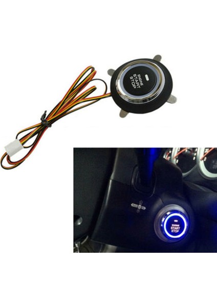 Evrensel Araba Anahtarsız Uzaktan Çalıştırma/durdurma Giriş Düğmesi Araba Parçası (Yurt Dışından) modelleri