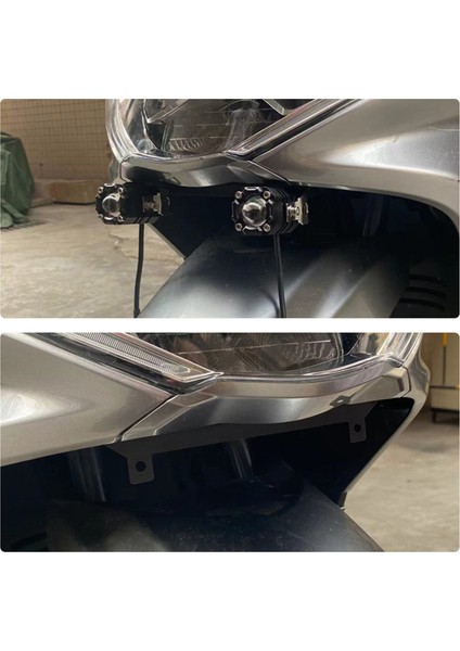 Honda PCX150 PCX160 2018-2021 Pcx 150 160 Motosiklet Spot Braketi Tutucu Spor Işık Sis Lambası Montajı (Yurt Dışından) fırsatları