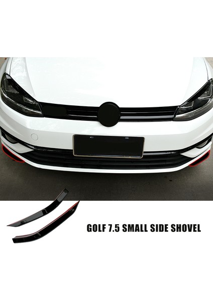 Golf 7.5 Mk 7.5 2018-2020 Için Araba Ön Ön Tampon Kürek Yan Surround Spoiler (Yurt Dışından)