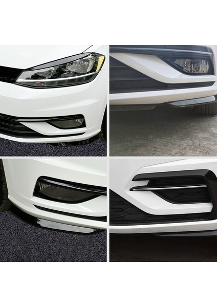 Golf 7.5 Mk 7.5 2018-2020 Için Araba Ön Ön Tampon Kürek Yan Surround Spoiler (Yurt Dışından)