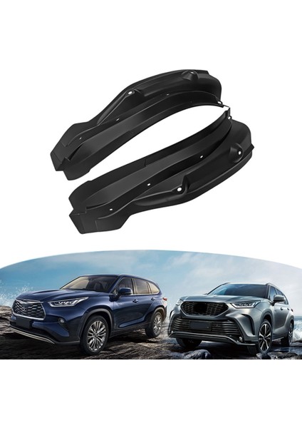 Toyota Highlander Crown Kluger 2021 2022 Için Çamurluk Araba Çamurluk Anti Kir Kapağı Arka Lastik Koruma Mat Modifikasyonu (Yurt Dışından)