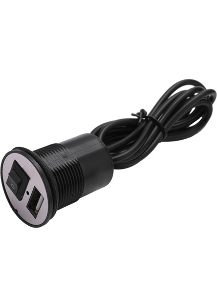 12-24V Evrensel USB Şarj Aleti Motosiklet Güç Adaptör Soketi USB Şarj Aleti Su Geçirmez Otomatik Şarj Adaptörü Cep Telefonu Gps Için (Yurt Dışından)