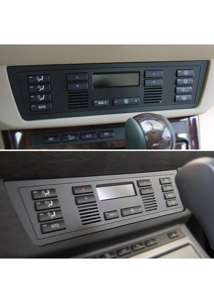 14 Adet Araba Iklim Kontrol Klima Anahtarı Düğmesi Kapakları Bmw X5 E53 1999-2006 E39 1996-2002 64116915812 (Yurt Dışından)