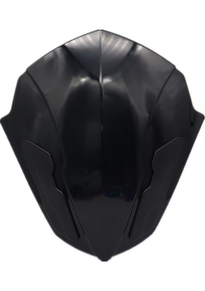 Motosiklet Ön Cam Ön Cam Siperliği Viser Yamaha Nvx 155 V1 / Aerox 155 / Nvx V2 2021 Siyah (Yurt Dışından)