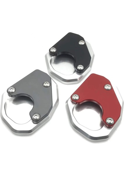 Triumph Trident 660 2021 2022 Motosiklet Kickstand Ayak Yan Stant Uzatma Büyüt Ped Destek Plakası Siyah (Yurt Dışından) modelleri