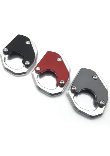 Triumph Trident 660 2021 2022 Motosiklet Kickstand Ayak Yan Stant Uzatma Büyüt Ped Destek Plakası Siyah (Yurt Dışından) fırsatları