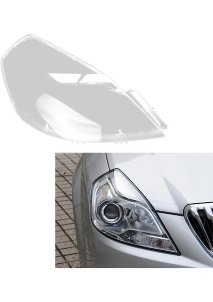Araba Sol Far Kabuk Lamba Gölge Şeffaf Lens Kapağı Far Kapağı Buick Excelle 2013-2017 Için (Yurt Dışından)