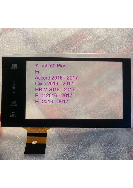 7 Inç Dokunmatik Ekran Cam Sayısallaştırıcı Gps Navigasyon Radyo LA070WV6(SL)(01) Honda Accord Civic Hr-V Pilot 2016-2017 Için (Yurt Dışından) fırsatları