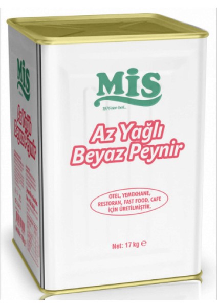 Az Yağlı Beyaz Peynir (1*17kg)