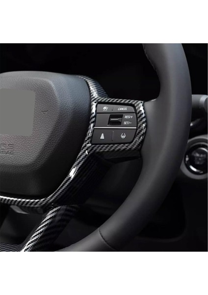 Honda Accord 2023 2024 11TH Gen Araba Direksiyon Kılıfı Çerçeve Kalıplama Trim Iç Aksesuarları Abs Karbon Fiber (Yurt Dışından) fırsatları