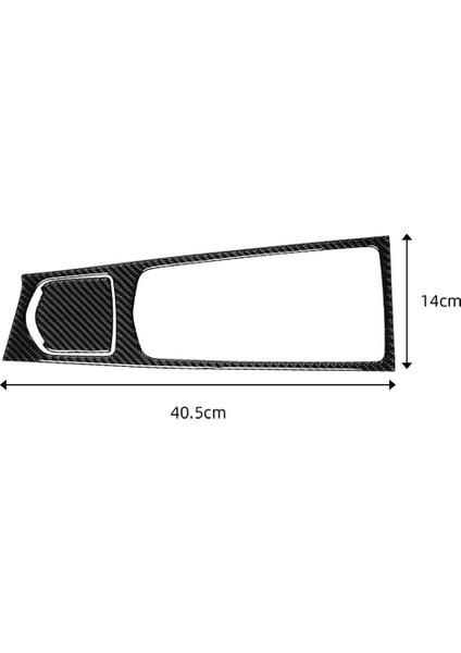 Karbon Fiber Siyah Iç Merkezi Kontrol Multimedya Paneli Trim Etiket Porsche Panamera 2010-2016 Rhd Için (Yurt Dışından) indirimleri
