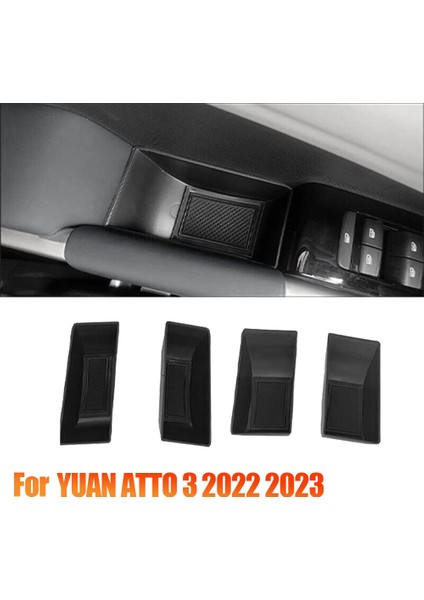 Takım Araba Iç Kapı Kol Dayama Saklama Kutusu Kapak Durumda Ön Kapı Kolu Byd Yuan Artı Ev Atto 3 2022 (Yurt Dışından)