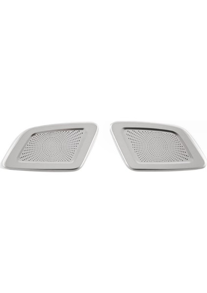 Honda Crv Için Cr-V 2023-2024 Araba Dashboard Hava Çıkış Havalandırma Ayar Kapağı Etiket Dekorasyon Çerçeve Gümüş (Yurt Dışından)