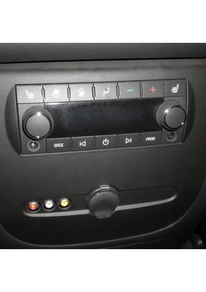 Adet Arka Radyo Ses Ses Kontrol Düğmesi Arama Tuner 07-13 Chevy Tahoe Chevrolet Silverado Gmc Acadia Sierra Denali Yukon Gm 22912547 Radyo Tamir Kiti (Yurt Dışından)
