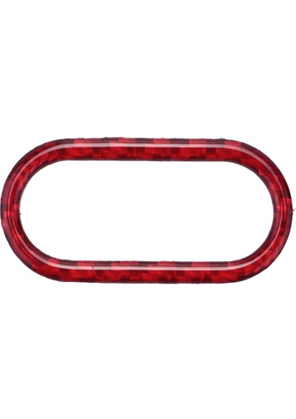 Mını Cooper F55 F56 Countryman F60 Için Kırmızı Karbon Fiber Iç Uyarı Işık Kapağı (Yurt Dışından)