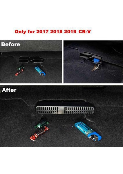 Araba Arka Koltuk Altında Hava Firar Çıkışı Kabuk Klima Izgara Kapağı Honda Crv Için Cr-V 2017 2018 2019 (Yurt Dışından) fiyatları