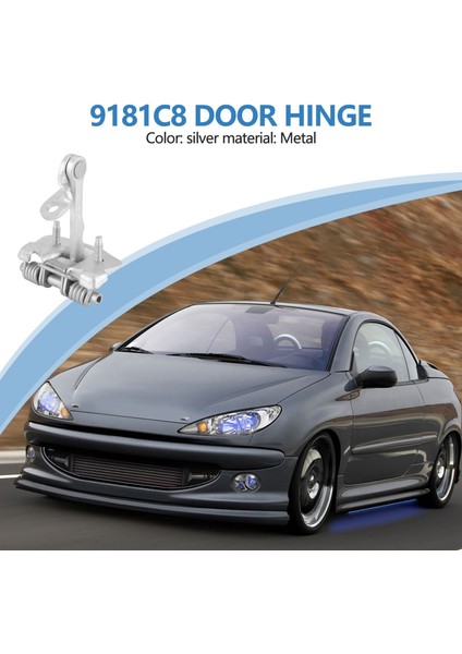 Peugeot 206 206 cc Için Ön Kapı Menteşe Kontrol Stoper Kayışı 5dr 3dr Sağ/sol 9181C8 (Yurt Dışından)