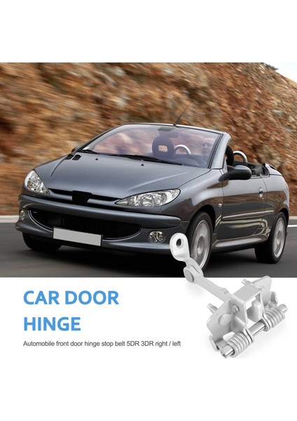 Peugeot 206 206 cc Için Ön Kapı Menteşe Kontrol Stoper Kayışı 5dr 3dr Sağ/sol 9181C8 (Yurt Dışından)