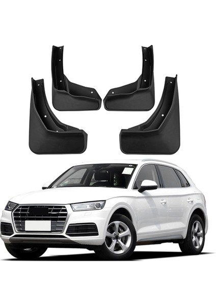 Araba Çamurluklar 2018-2020 Audi Q5L Q5 Çamurluk Çamurluk Çamur Flap Guard Sıçrama Araba Aksesuarları (Yurt Dışından)