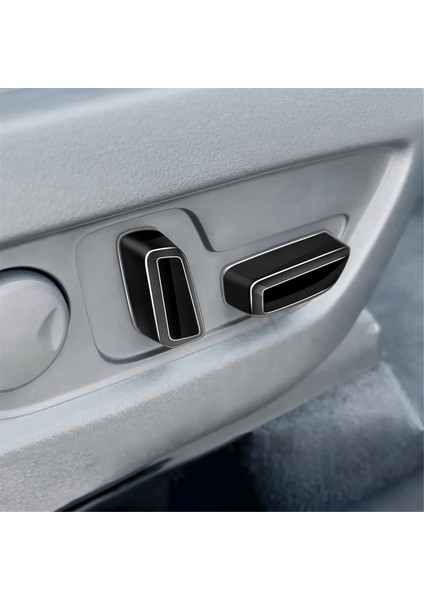 Mazda Cx-60 2022 2023 Rhd Ana Sürücü Koltuğu Ayar Düğmesi Trim Çerçeve Iç Trim Aksesuarları Parlak Siyah (Yurt Dışından) fırsatları
