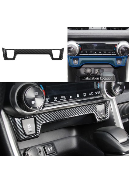 Koltuk Isıtma Anahtarı Kontrol Ayar Kapağı Dekorasyon Toyota Rav4 2019-2022 Için Iç Aksesuarlar, Abs Karbon Fiber (Yurt Dışından) fiyatları