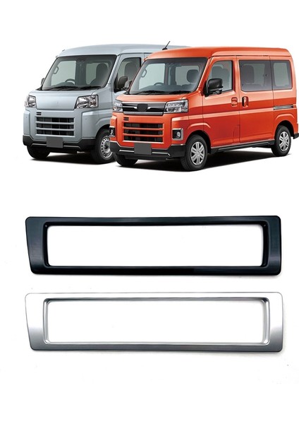 Araba Parlak Siyah Dashboard Merkezi Konsol Hava Firar A/c Çıkış Krom Çerçeve Trim Için Daihatsu Atraı Hıjet Cargo 2022+ Rhd (Yurt Dışından)