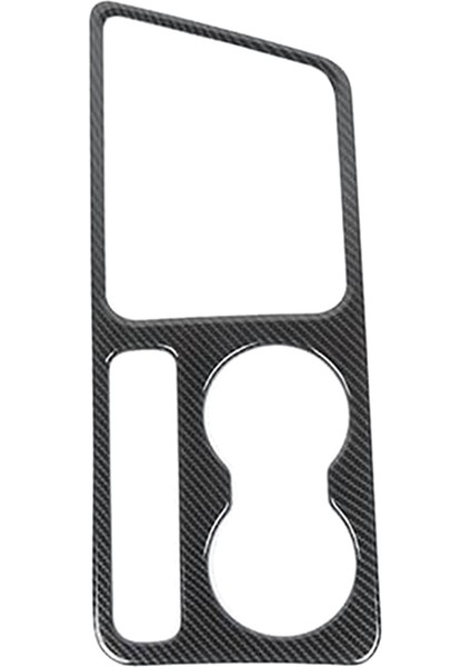 Merkezi Kontrol Vites Su Bardağı Tutucu Kapak Trim Dodge Challenger 2009-2014 Için Abs Aksesuarları (Karbon Fiber) (Yurt Dışından)