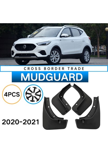 4 Adet Araba Çamur Flaps Mg Zs 2020-2021 Çamurluklar Çamurluk Çamurluk Flap Splash Flaps Aksesuarları (Yurt Dışından)