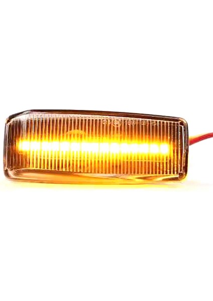 Araba Dinamik Yan Işaretleyici Işık Dönüş Sinyali Göstergesi Mercedes Benz Ces Sl Sınıfı W201 190 W202 W124 W140 R129 (Yurt Dışından) indirimleri