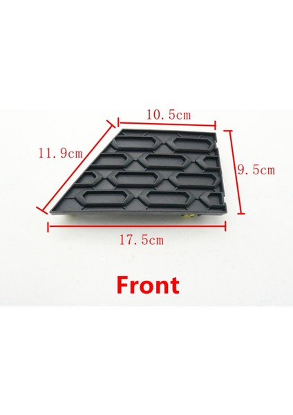 J692803516 Araba Ön Tampon Çekme Kancası Kapağı Kapağı Çekme Deliği Kapağı Römork Trim Kapağı Chery Tiggo 2 Tiggo 3x (Yurt Dışından)