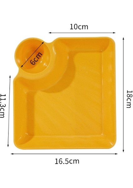 4 Paket Buğday Samanı Köfte Tabağı ve Daldırma Tabağı (Yurt Dışından)