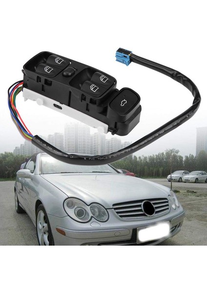 A2038200110 A2098203410 Mercedes C Class W203 C180 C200 C220 A2038210679 Için Güç Kontrol Pencere Anahtarı Düğmesi (Yurt Dışından)