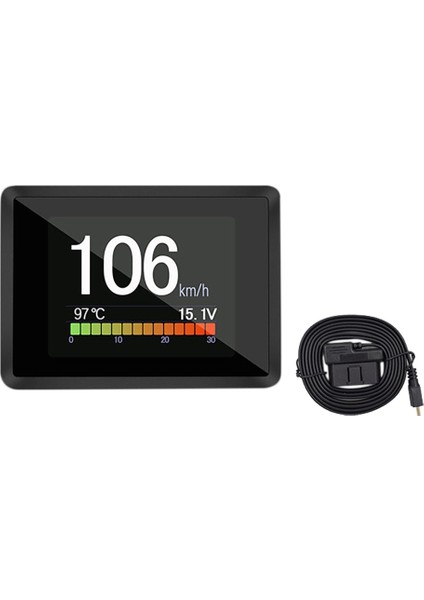 Araba Için A203 Obd2 Yerleşik Bilgisayar Araba Dijital Bilgisayar Gezisi Ekran Hız Yakıt Tüketimi Ölçer Obd2 Tarayıcı (Yurt Dışından)