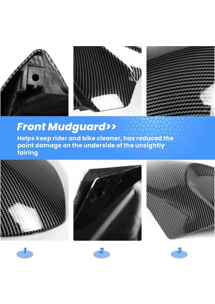 Motosiklet Ön Çamurluk Ön Lastik Çamurluk Guard Motosiklet Sıçrama Koruma Kapağı Yamaha Nvx Aerox 155 GDR155 (Yurt Dışından)