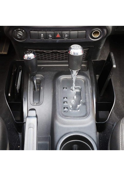 Merkezi Konsol Organizatör 2011-2018 Jeep Wrangler Jk Jku Vites Saklama Kutusu Konsol Yan Organizatör Aksesuarları (Yurt Dışından)