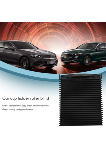 Merkezi Konsol Sürgülü Kepenkler Bardak Tutucu Panjur Kapağı Mercedes-Benz C-Class W203 2000-2007 2036800123 9051 (Yurt Dışından)