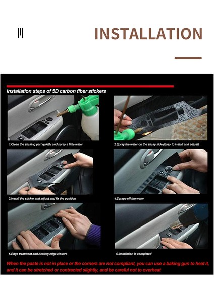 Araba Iç Trim Koruyucu Film Dekorasyon 5d Karbon Fiber Vinil Yapışkan-Bmw 5 Serisi G30 G31 2018-2022 Lhd (Yurt Dışından) indirimleri