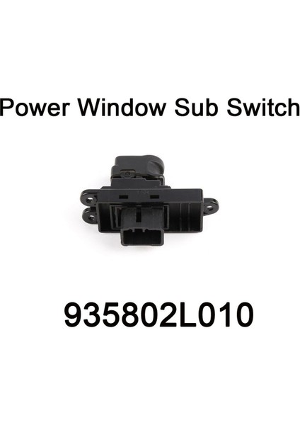 Araba Sağ Arka Kapı Yan Cam Asansör Elektrik Güç Kontrol Anahtarı Düğmesi Hyundai I30 I30CW I30 2008-2011 935802L010 (Yurt Dışından) modelleri