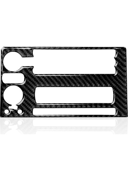 Karbon Fiber Merkezi Hava Çıkış Kapağı Trim Etiket Çıkartması Chevrolet Corvette C6 2005 2006 2007 Iç Aksesuarlar (Yurt Dışından)