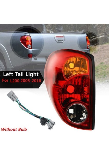 Mitsubishi L200 Triton Colt 2005-2016 Için Sol Kuyruk Lambası Arka Lambaları Arka Lamba Kabuk Geri Vites Fren Abajur Konut (Yurt Dışından) modelleri