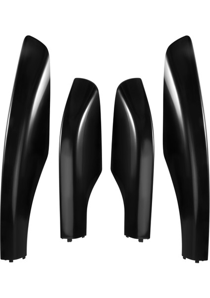 4 Adet Siyah Abs Araba Çatı Bagaj Rafı Ray Uç Kapağı Kabuk Koruyucu Toyota Fortuner 2004-2014 Için Fit (Yurt Dışından) modelleri