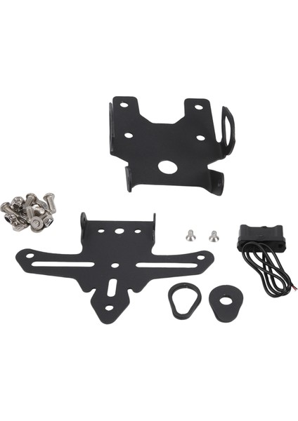 Motosiklet Plaka Tutucu Braketi Çamurluk Giderici LED Işık ile Yamaha XSR155 Xsr 155 2019 2020 2021 (Yurt Dışından)