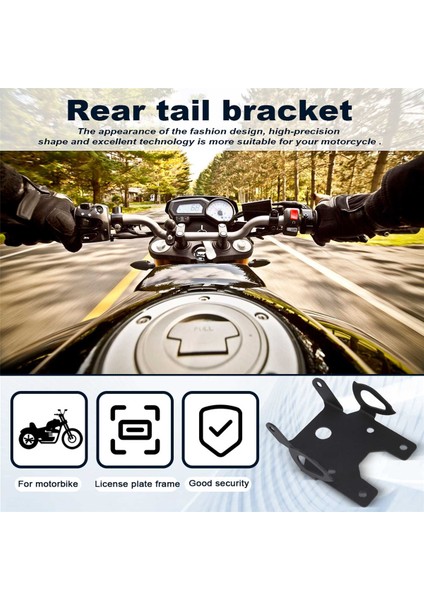 Motosiklet Plaka Tutucu Braketi Çamurluk Giderici LED Işık ile Yamaha XSR155 Xsr 155 2019 2020 2021 (Yurt Dışından) fırsatları