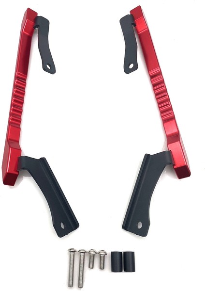 Motosiklet Yolcu Arka Kulp Koltuk El Kolu Banyo Tutamağı Ray Yamaha Mt-09 MT09 V3 2021-2023 Kırmızı (Yurt Dışından)