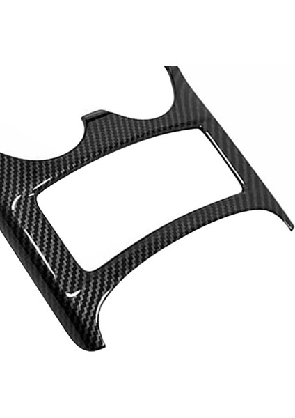 Nissan Qashqai J11 2014-2020 Için Araç Karbon Fiber Ön Koltuk Merkezi Kontrol Su Şişesi Bardak Tutucu Kapak Trim (Yurt Dışından)